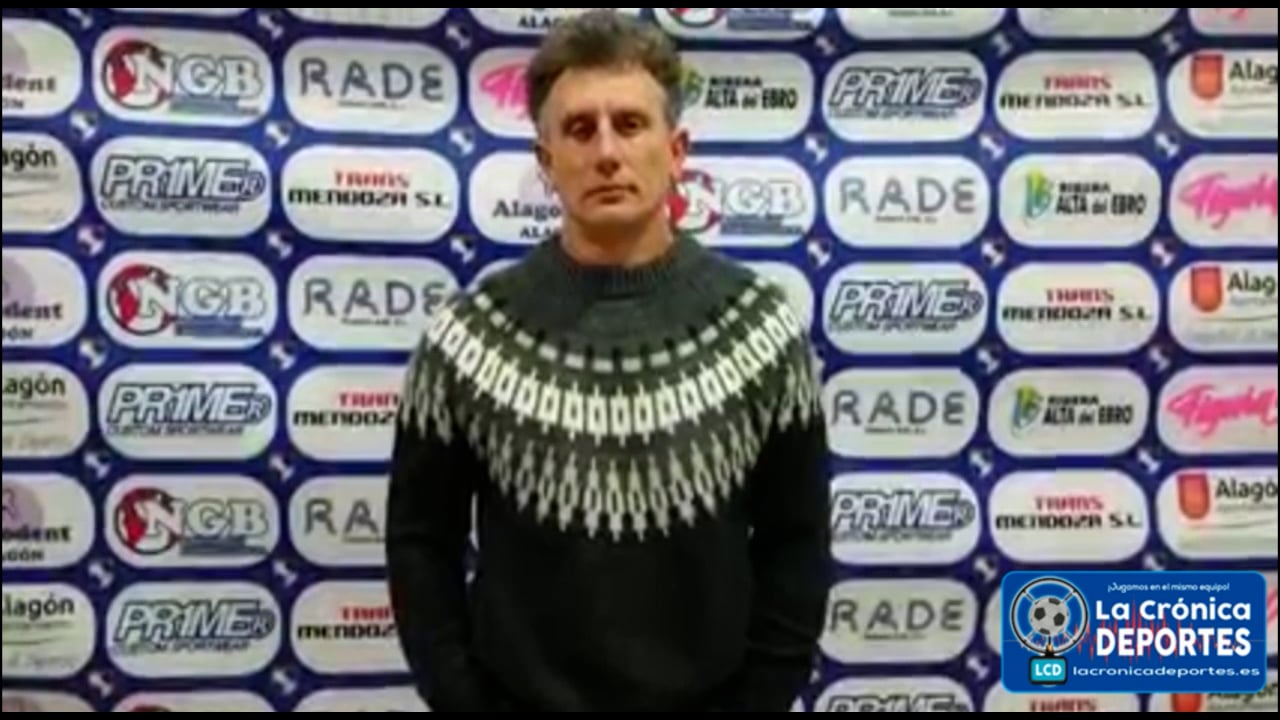 JOSÉ RAMÓN SUÁREZ (Entrenador Villa de Alagón) Villa de Alagón 2-0 Quinto / J19 / Pref. Gr2 Fuente: Facebook Alagón Deportivo