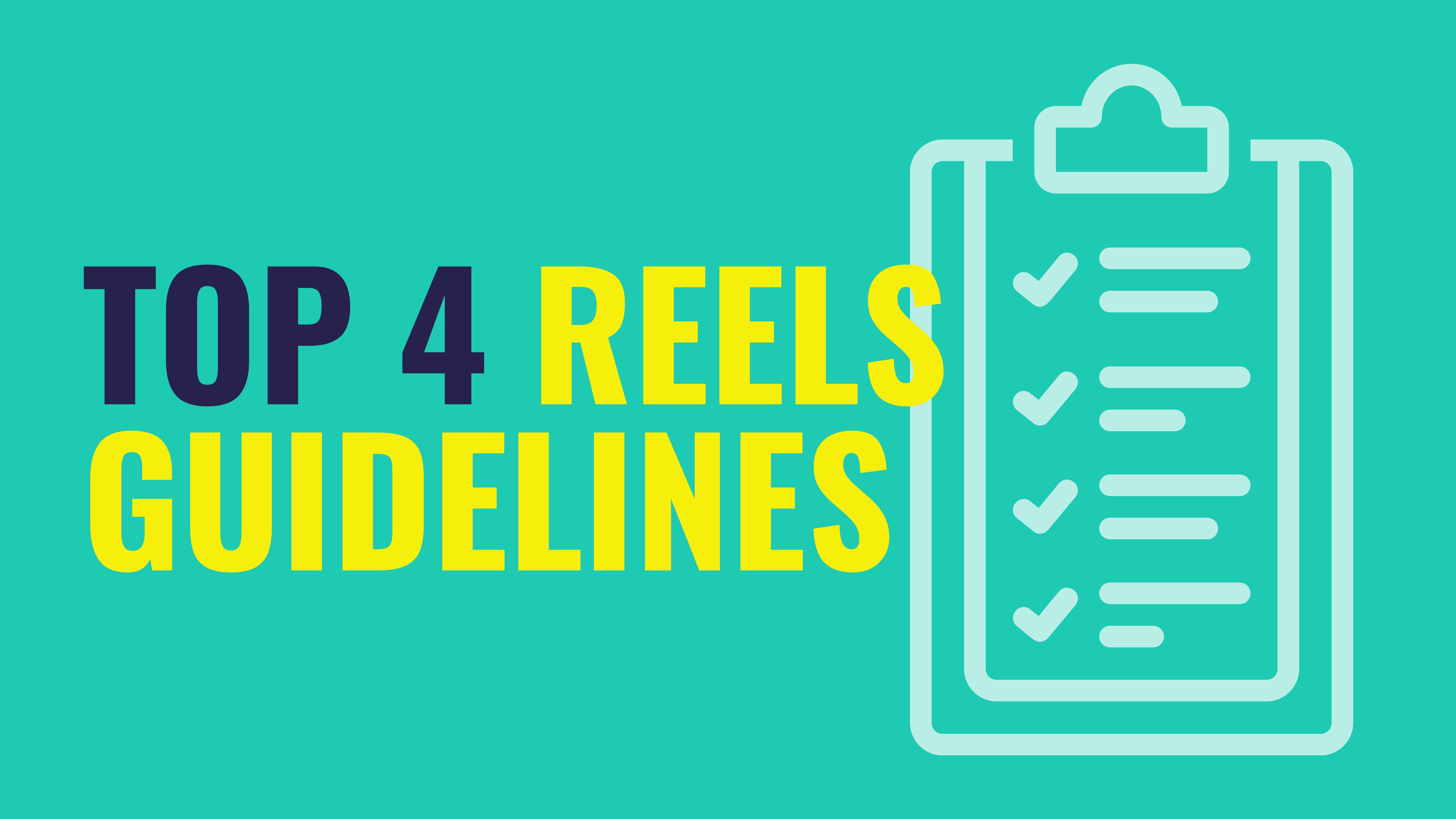 TOP 4 REELS GUIDELINES on Vimeo