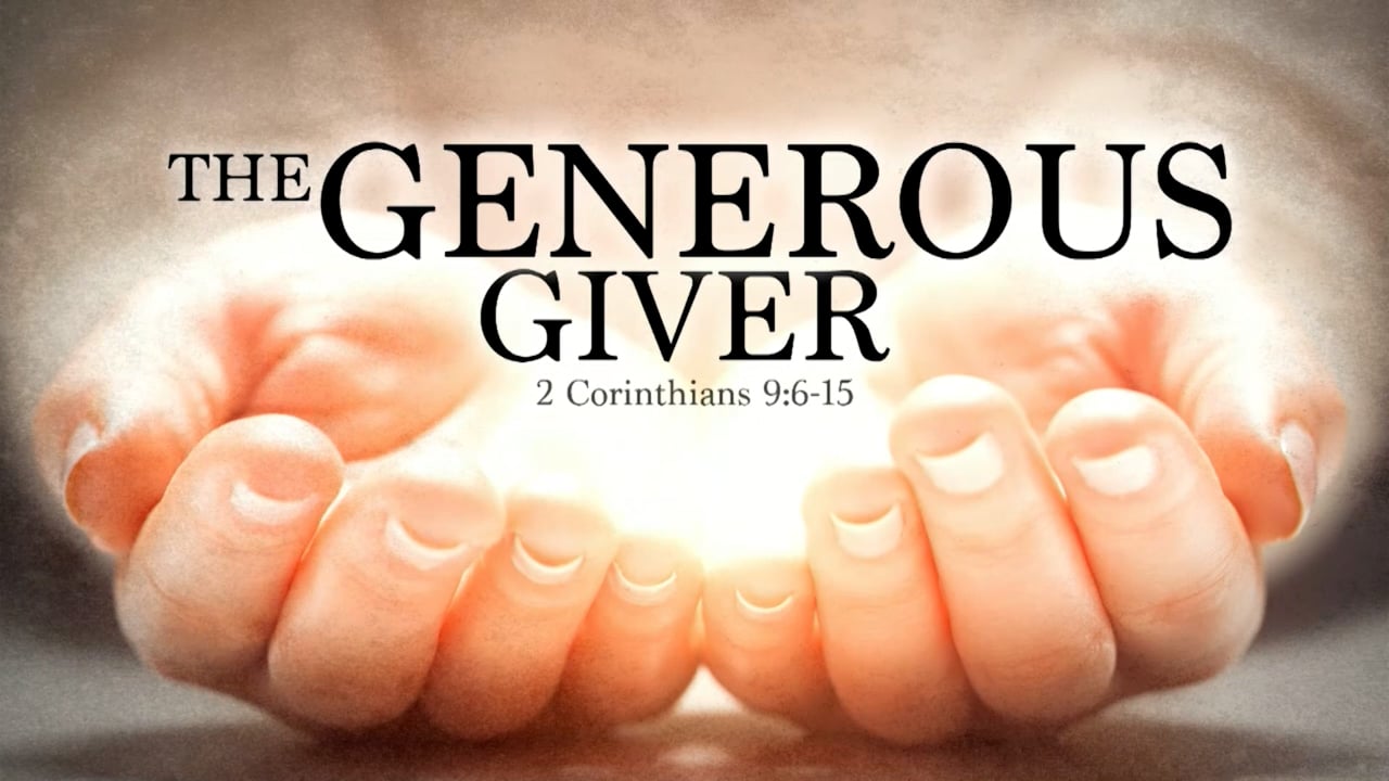 The Generous Giver on Vimeo