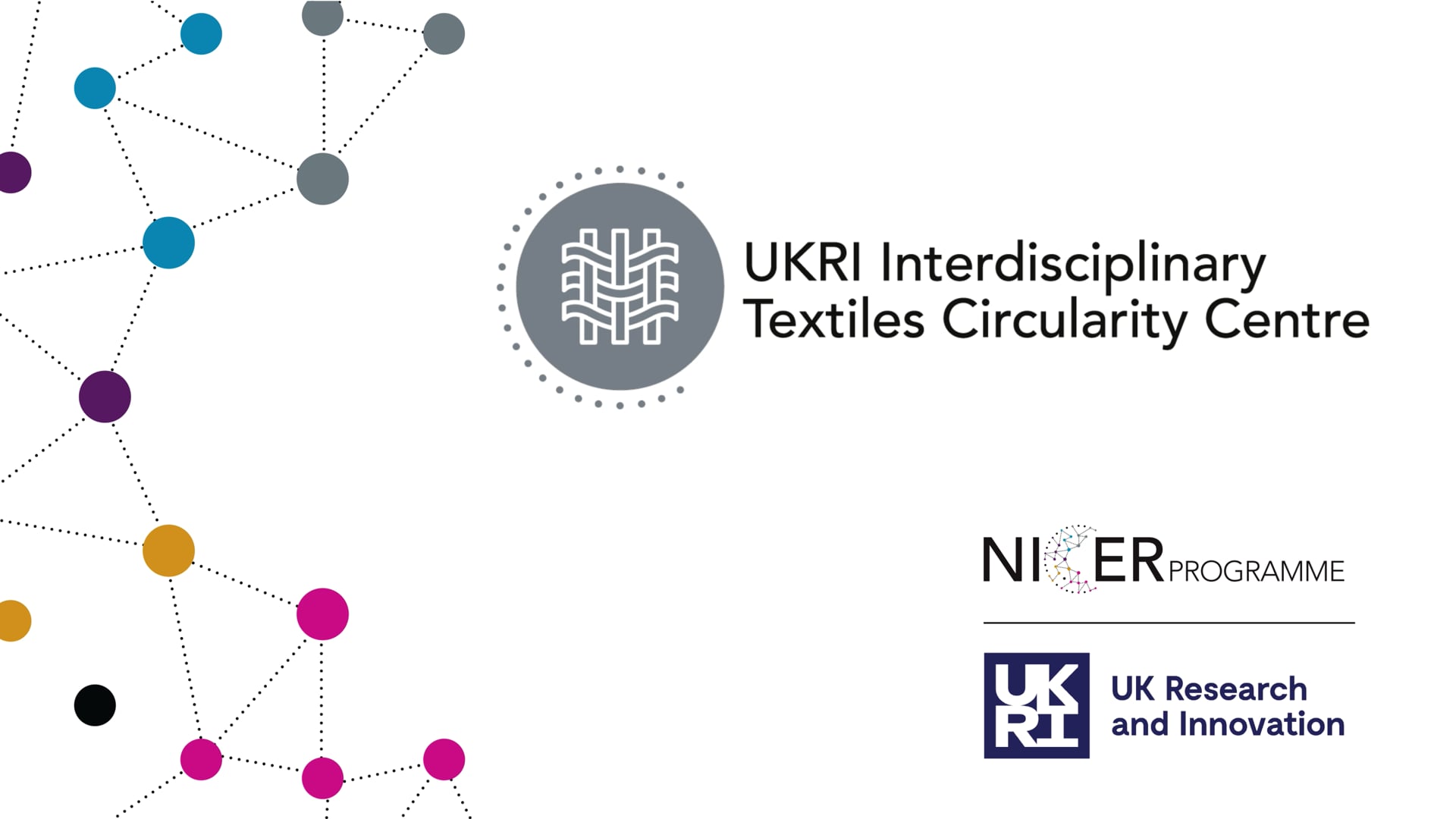 Introduction to the UKRI Interdisciplinary Textiles Circularity Centre