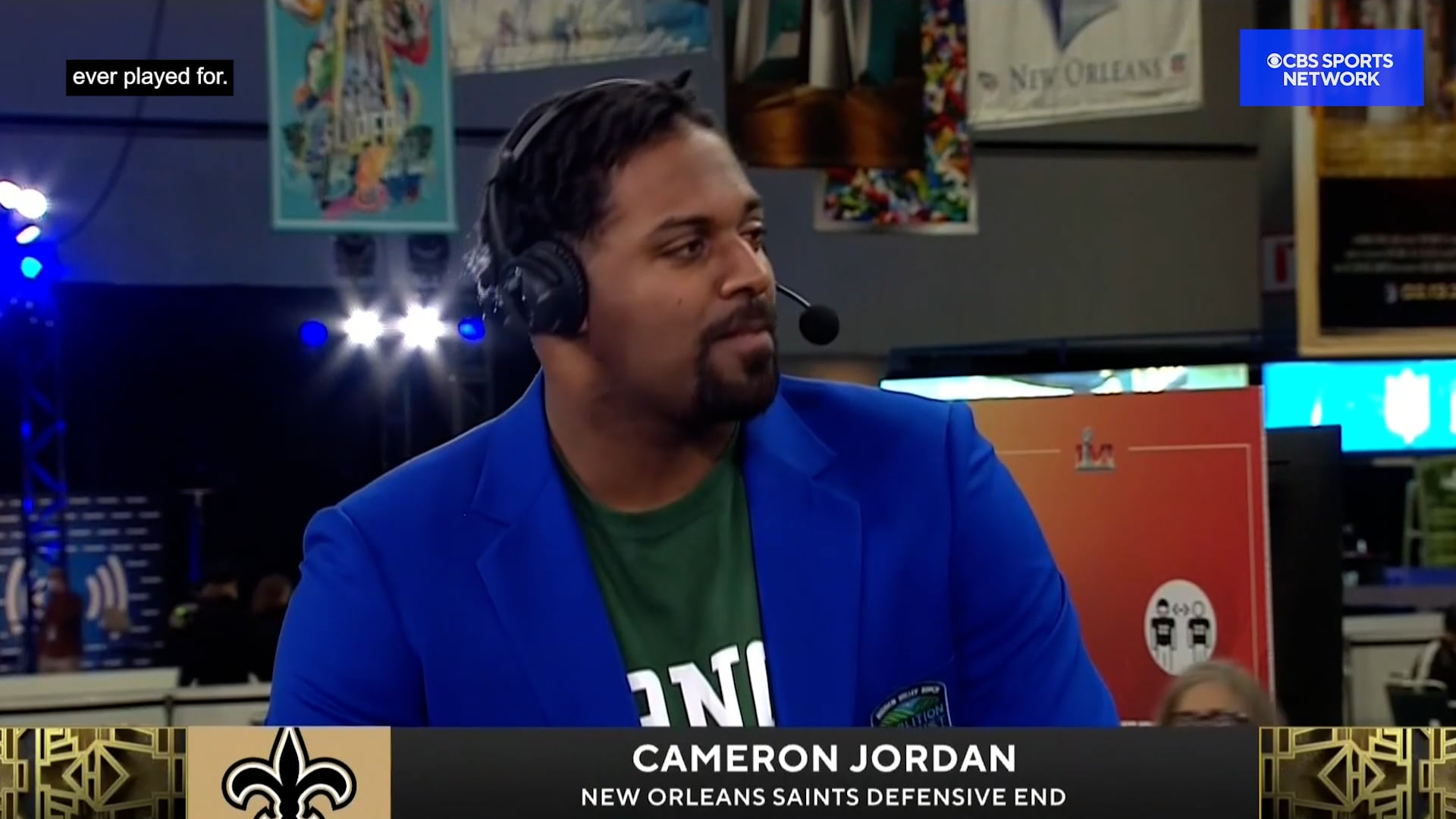 Saints program cover story: Cameron Jordan