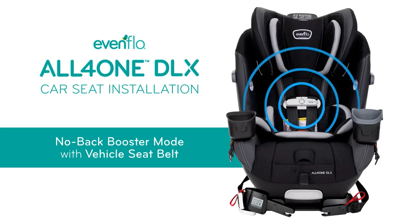 Evenflo car seat outlet booster mode