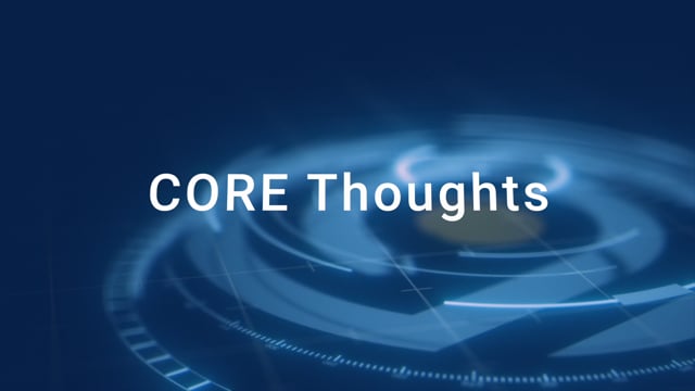 Resiliency: CORE Thoughts
