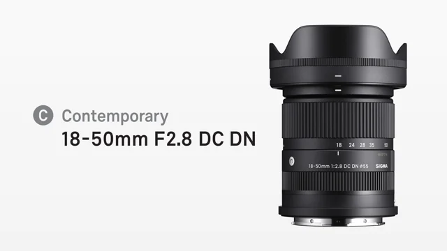 SIGMA 18-50mm F2.8 DC DN | Contemporary
