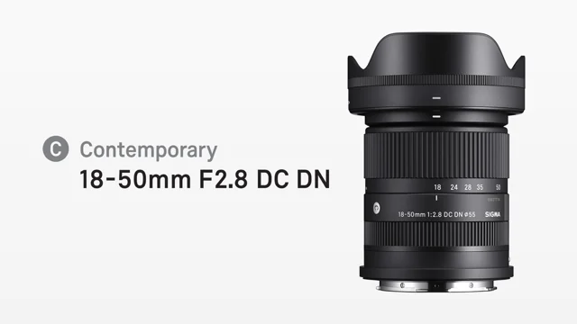 New: Sigma 18-50mm f/2.8 for APS-C mirrorless