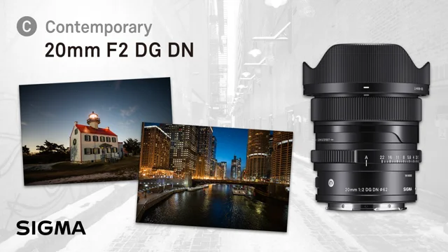 SIGMA 20mm F2 DG DN | Contemporary (I series) Lens