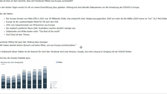 Zieht sich Facebook aus Europa zurück? Was ist dran?