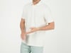 Native Spirit - Eco-frienldy men's waffle-knit polo shirt (Ivory)