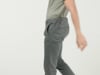 Native Spirit - Men's eco-friendly French Terry chinos (Washed Iron grey)