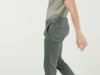 Native Spirit - Men's eco-friendly French Terry chinos (Washed Iron grey)