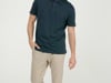 Native Spirit - Eco-friendly  men's jersey polo shirt (Wet Sand)