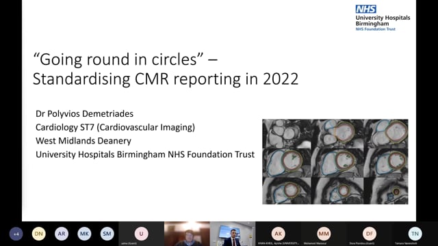 CMR-1 "Going round in circles" - standardising CMR reporting in 2022