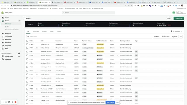 Refund and cancel order