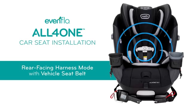All4one Dlx All In One Convertible Car Seat With Sensorsafe Evenflo Official Site
