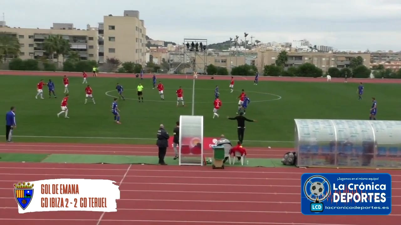 (RESUMEN y GOLES) CD Ibiza 2-2 CD Teruel / J 20 / 2ª RFEF - Grupo 3 / Fuente: YouTube CD Teruel