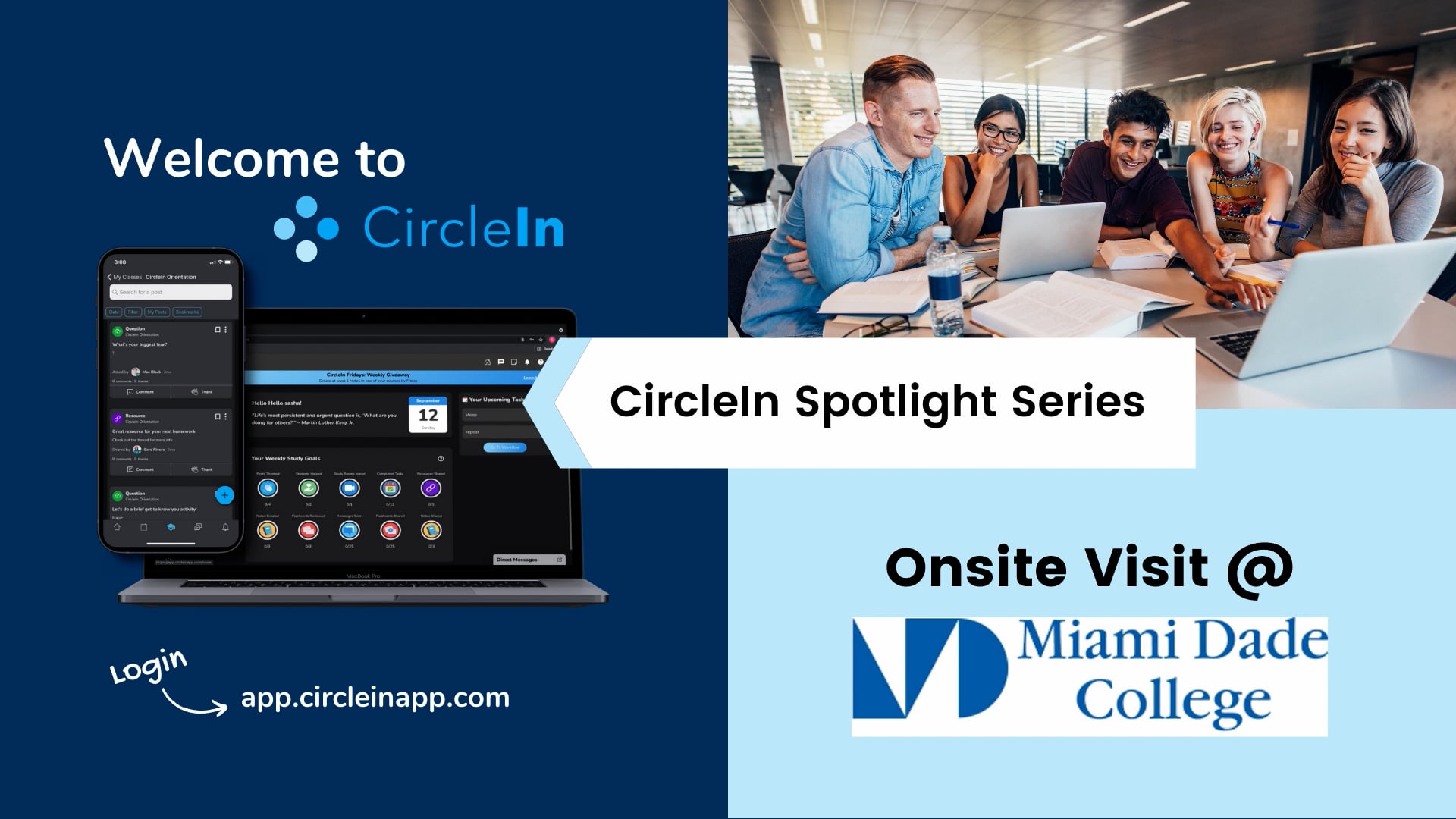 CircleIn Spotlight Series: MDC Site Visit on Vimeo