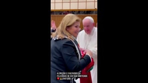 La madre di Cristiano Ronaldo incontra il Papa