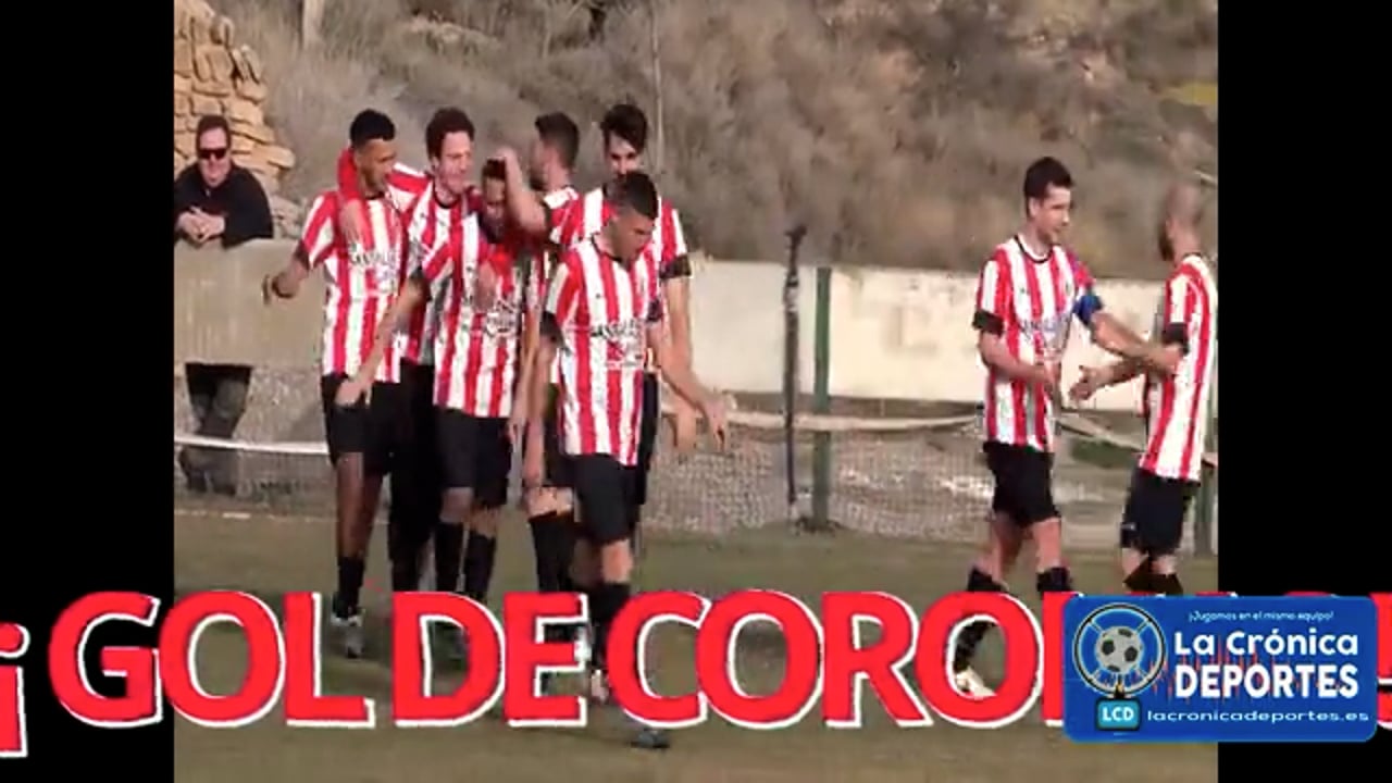 (RESUMEN y GOLES) CF Ontiñena 1-0 Peñas Sariñena / J 20 / 1ª Regional Gr 2 / Fuente: Facebook CF Ontiñena