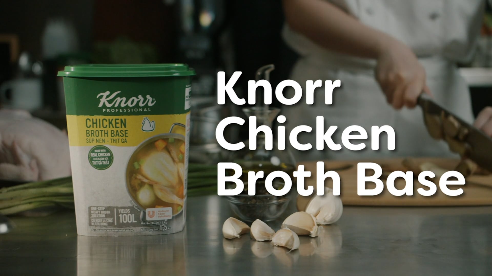 Knorr Professional Knorr Chicken Broth Base on Vimeo