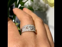 Diamante, anello in platino 5208-4734