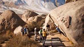 Climbing in the Eastern Sierras