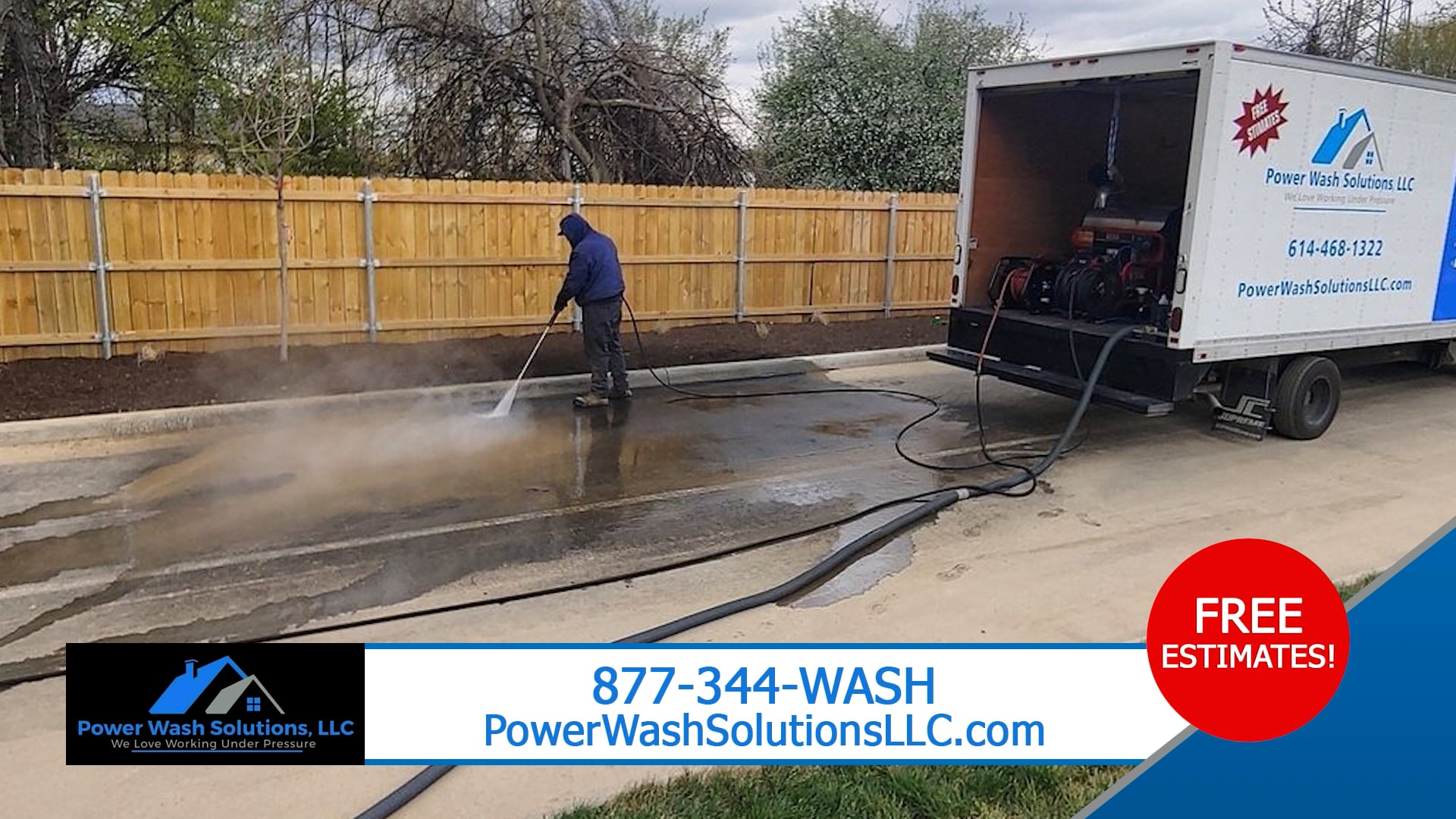 Power Washing in Columbus Power Wash Solutions, LLC