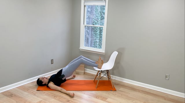 Elevated Hamstring Bridge Lift