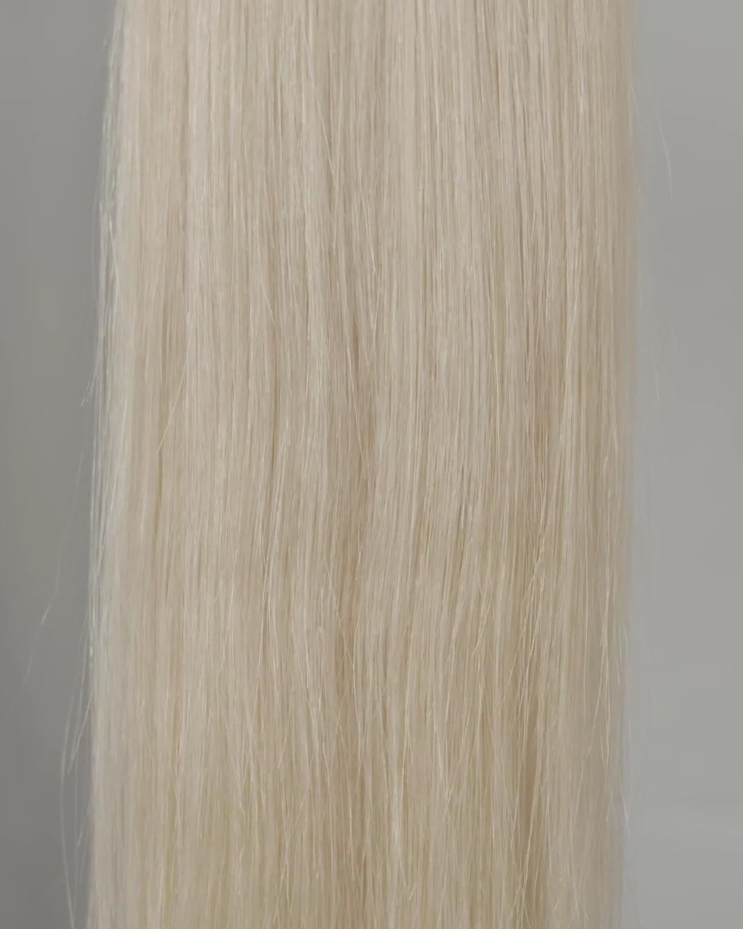 Extensions De Cheveux à Clips 100% Naturels Remy Hair 53cm Blond Platine #60 - Neuf