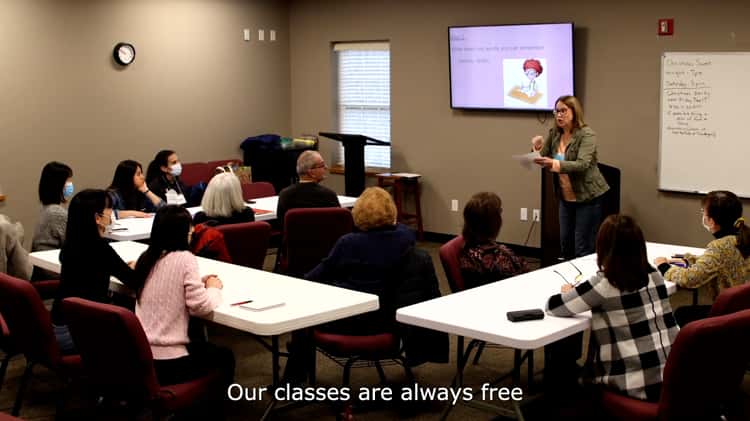 Church Offers Free English Classes 