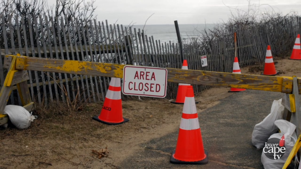 Erosion Closes Nauset Light Beach Parking on Vimeo