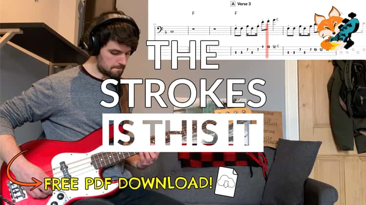 The Strokes - You Only Live Once Guitar Cover With Tab 