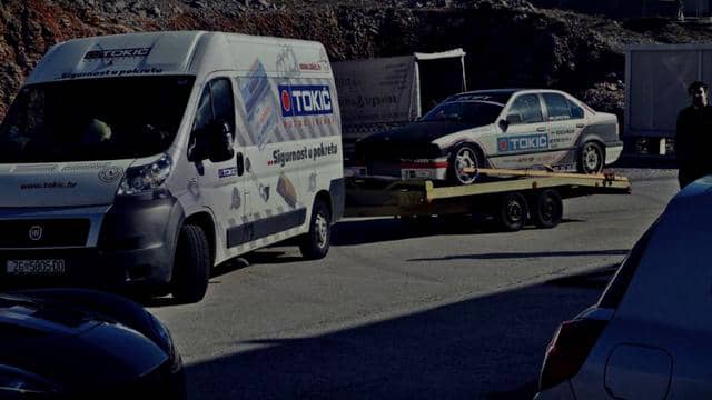 BMW E36 325 Turbo Drift Grobnik Track Day 19 03 2011 By Toki 