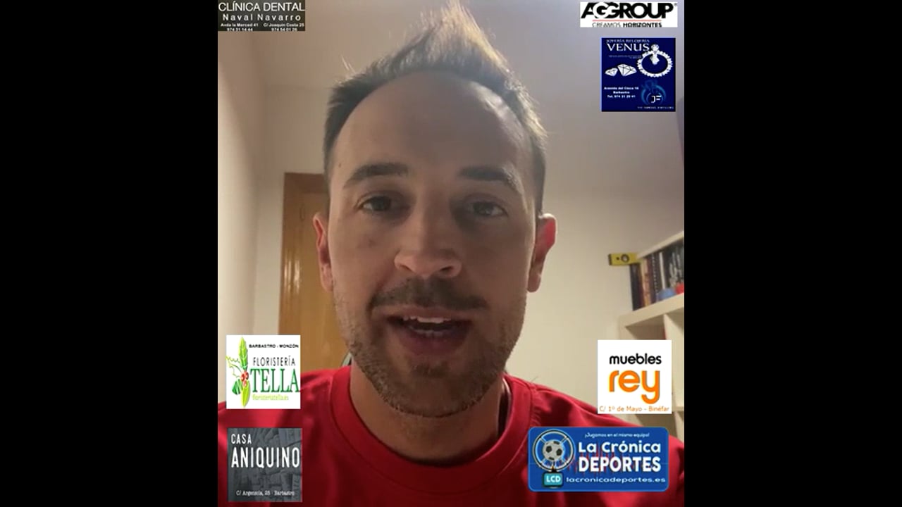 LA PREVIA / CF Épila - CD Binéfar / DAVID GIMÉNEZ (Entrenador Binéfar) Jornada 23 / 3ª División