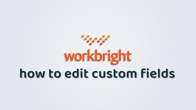 How to Edit Custom Fields