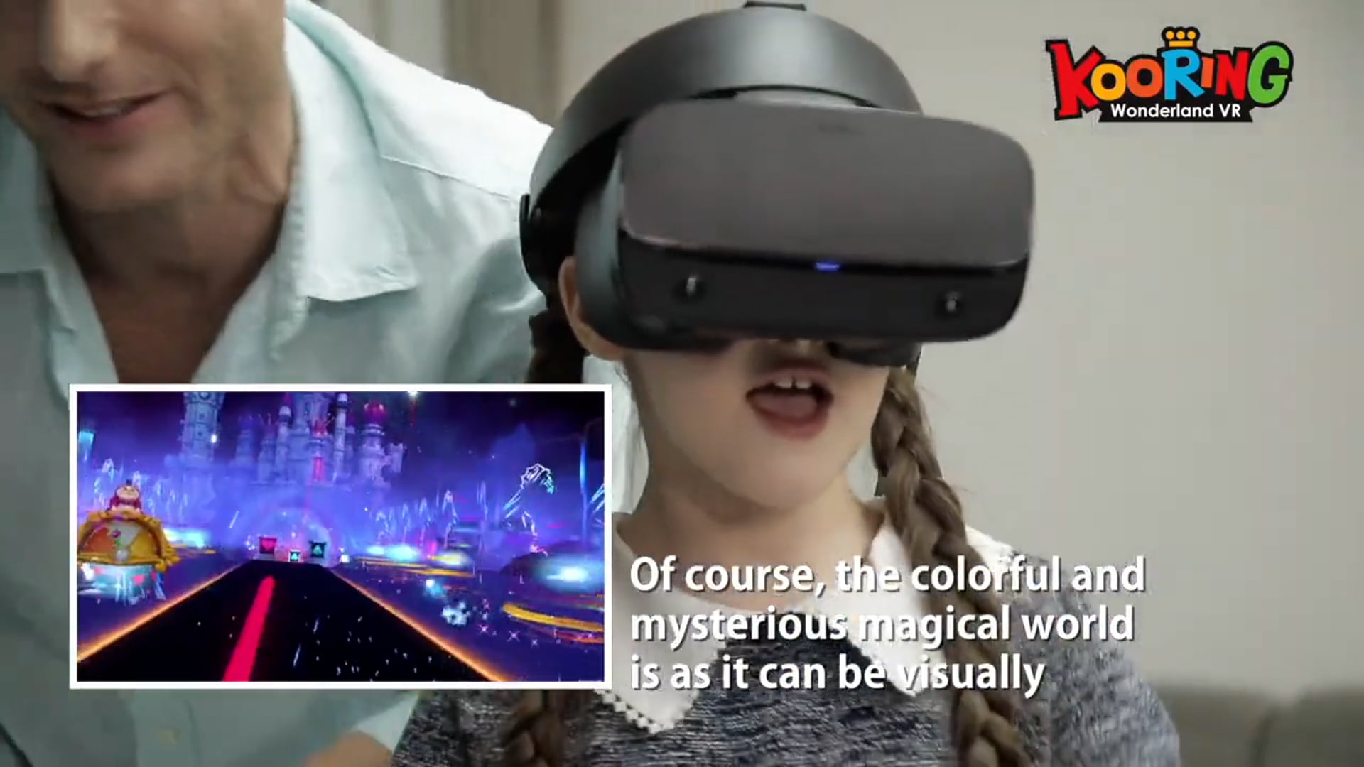 VR Game 'Kooring'
아빠와 딸이 함께 하는 가족 게임