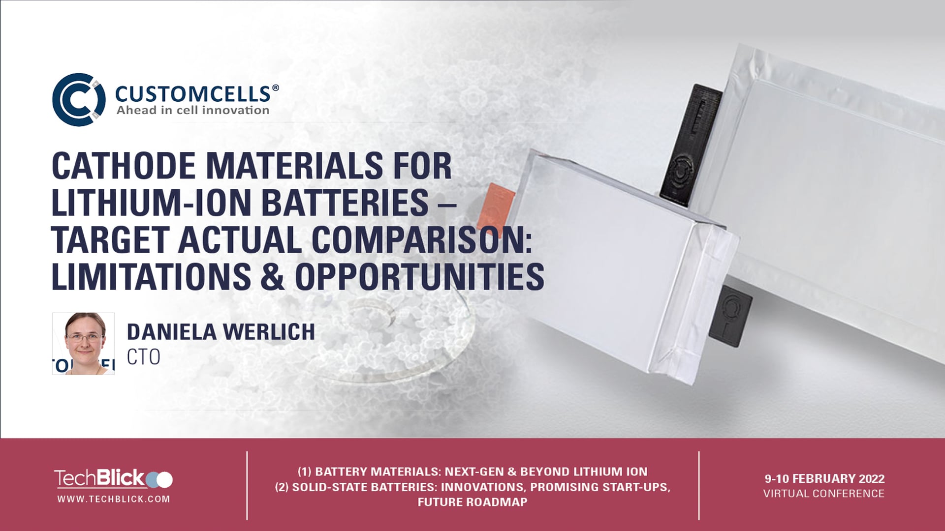 CustomCells - Cathode Materials For Lithium Ion Batteries – Target actual Comparison: Limitations & Opportunities