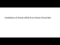 Installation of Oracle Linux 8 on Oracle VM