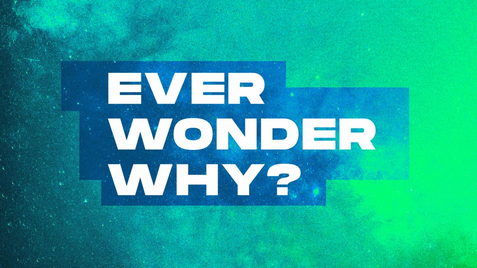 Ever Wonder Why - Part 3 On Vimeo