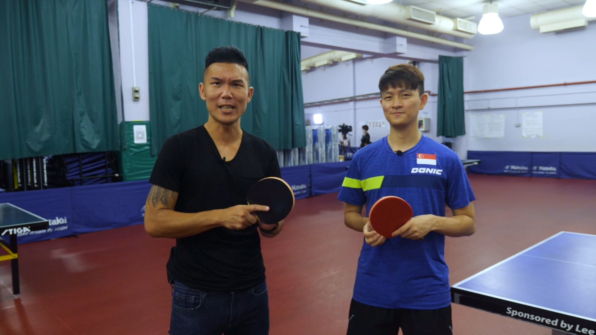 Master the Table Tennis Serve, Top Spin and Back Spin with Clarence Chew | Spotlight on Team Singapore