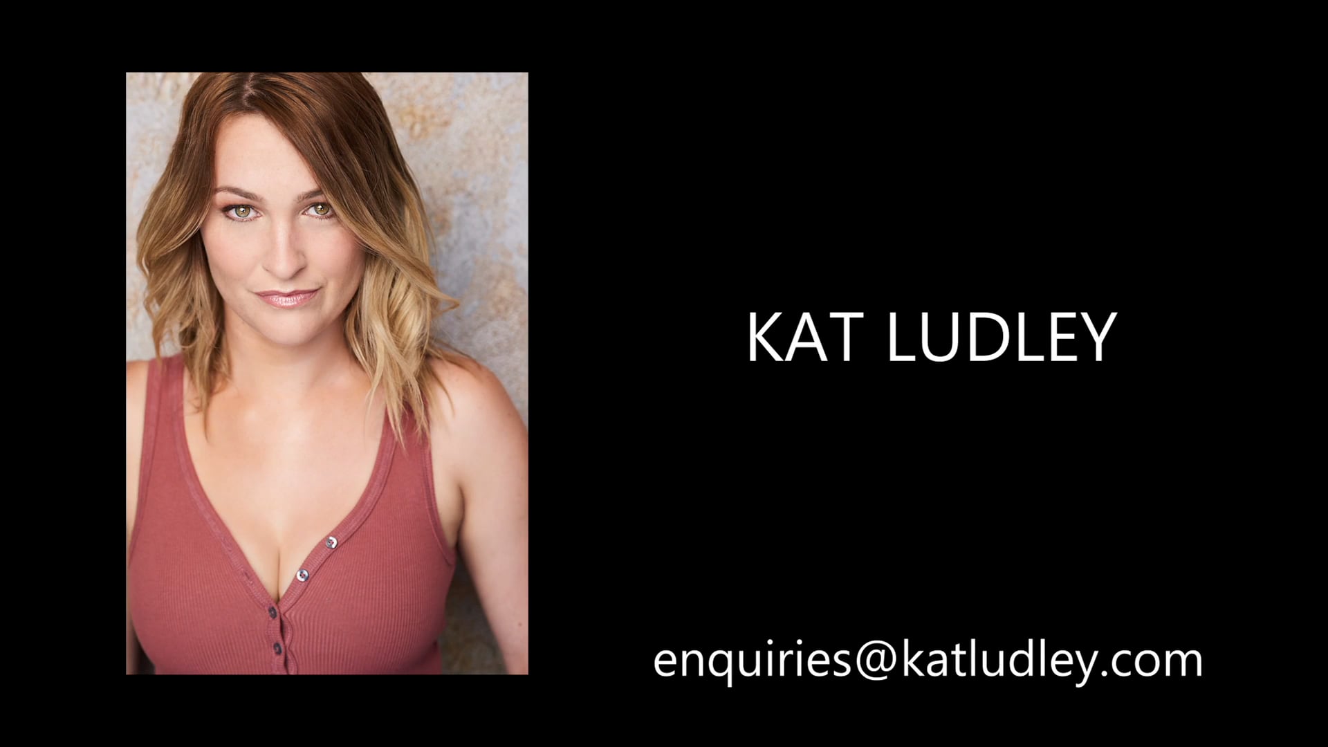 KAT LUDLEY 2022 Showreel