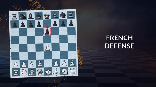 French Defense: Advance variation 