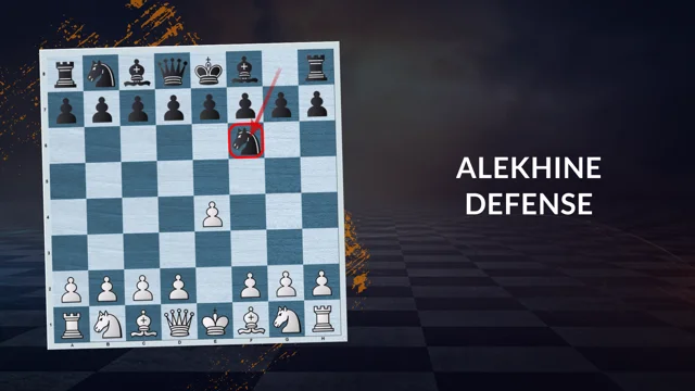Chess Master vs Chess Master (Alekhine Defense) 