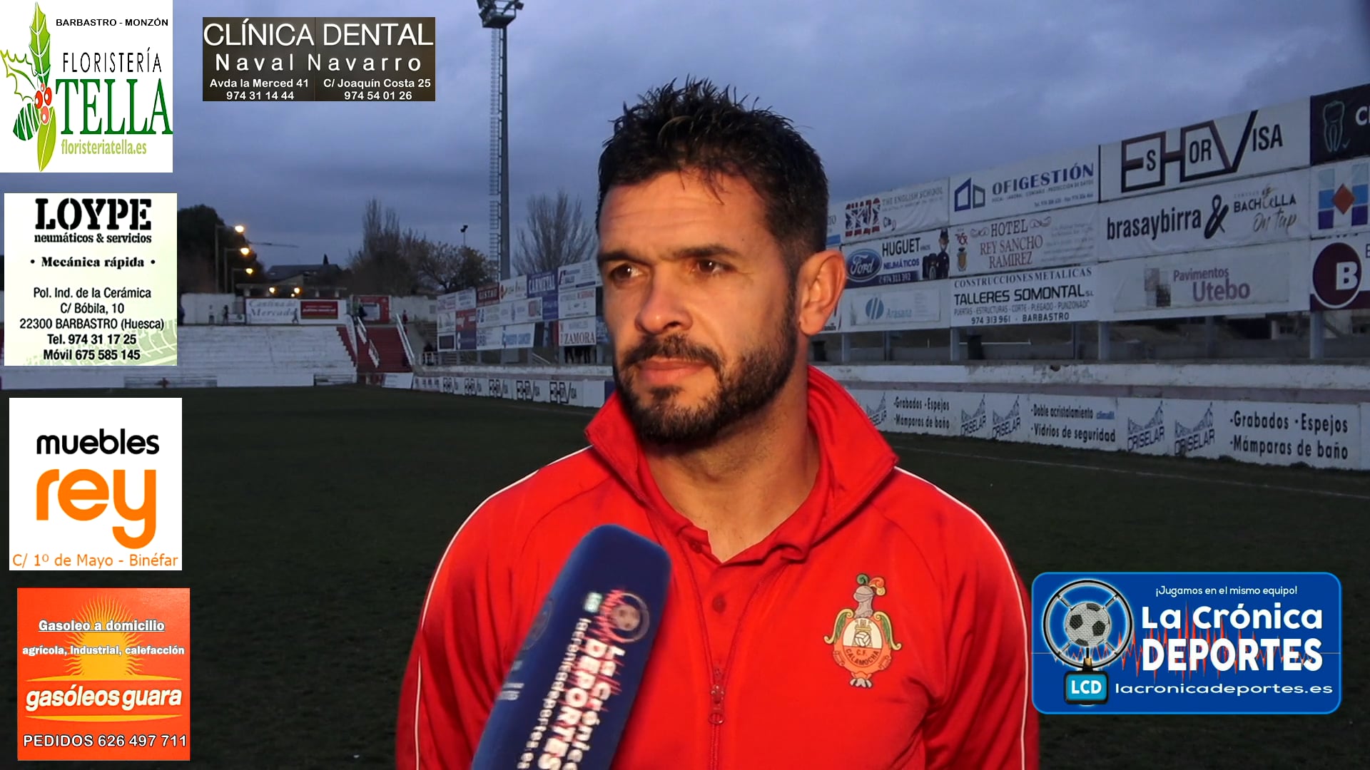 DE LA FUENTE (Jugador Calamocha) UD Barbastro 1-0 CF Calamocha / Jornada 23 / 3ª División