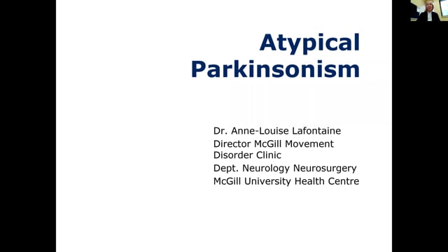 3: Atypical Parkinsonism