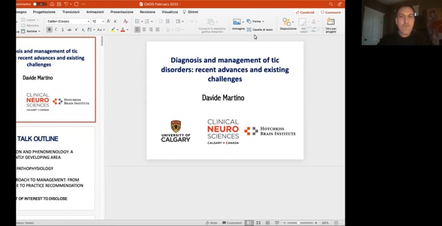 5: Diagnosis and Management of Tic Disorders: Recent Advances and Existing Challenges