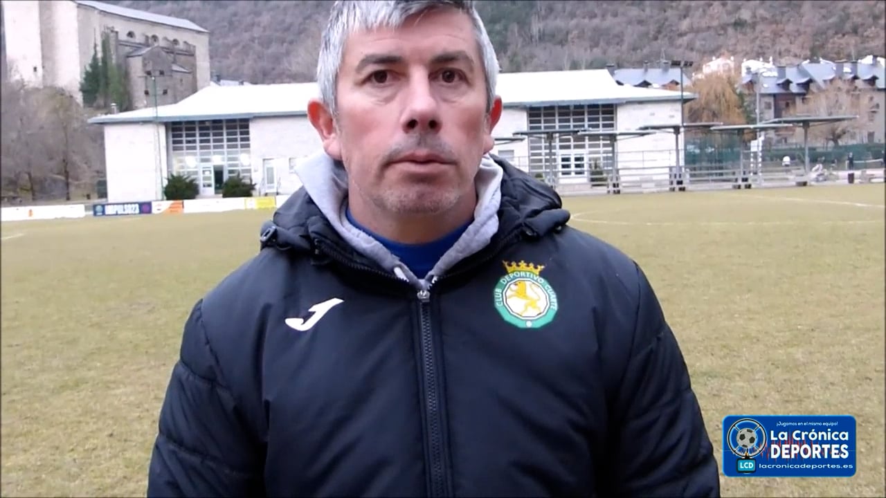 JORGE ABAD (Entrenador Cuarte) UD Biescas 1-0 CD Cuarte / Jornada 23 / 3ª División