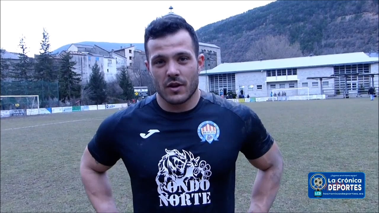 EDU OLIVÁN (Jugador Biescas) UD Biescas 1-0 CD Cuarte / Jornada 23 / 3ª División