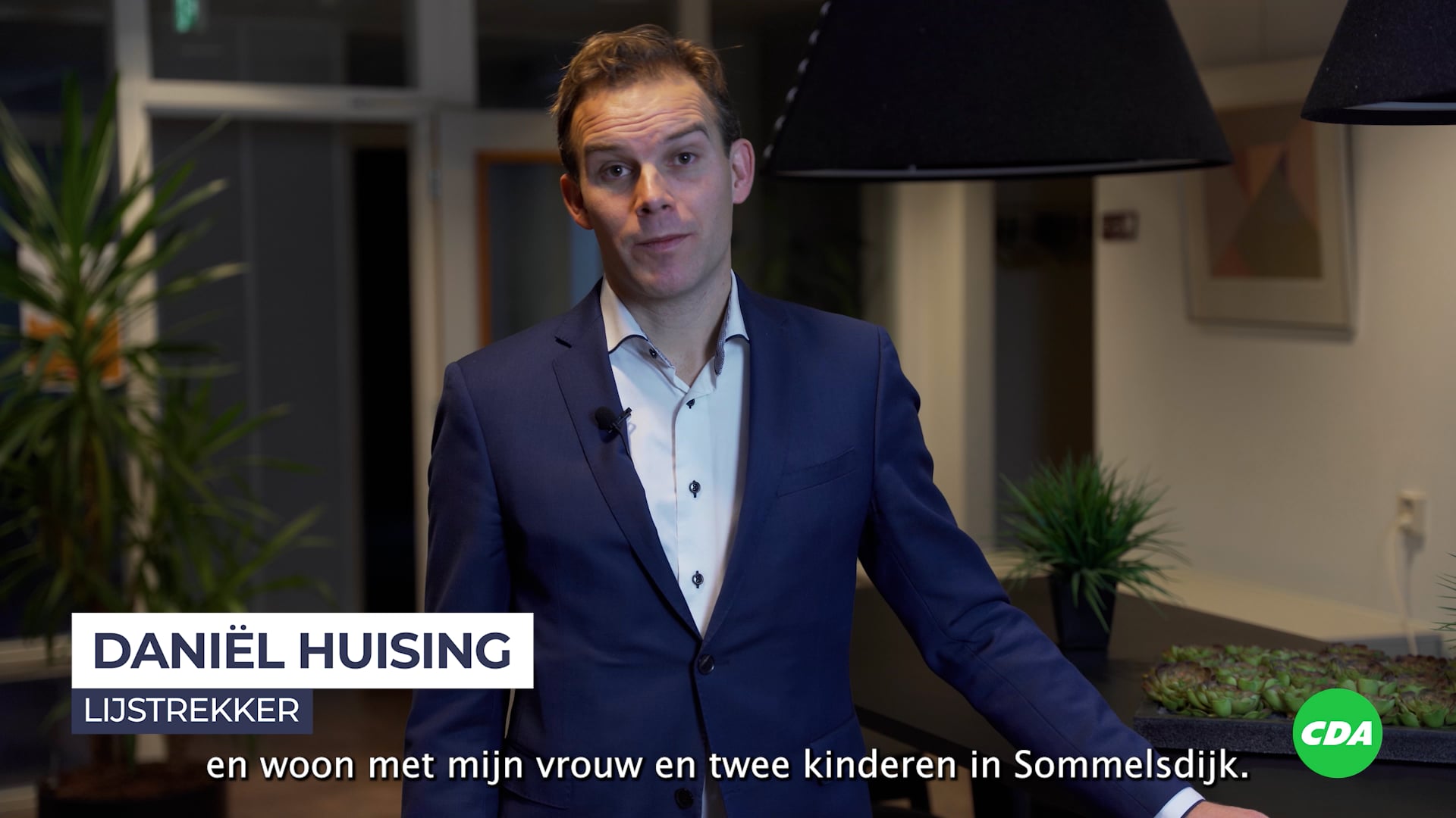 CDA kennismaking - Daniël Huising