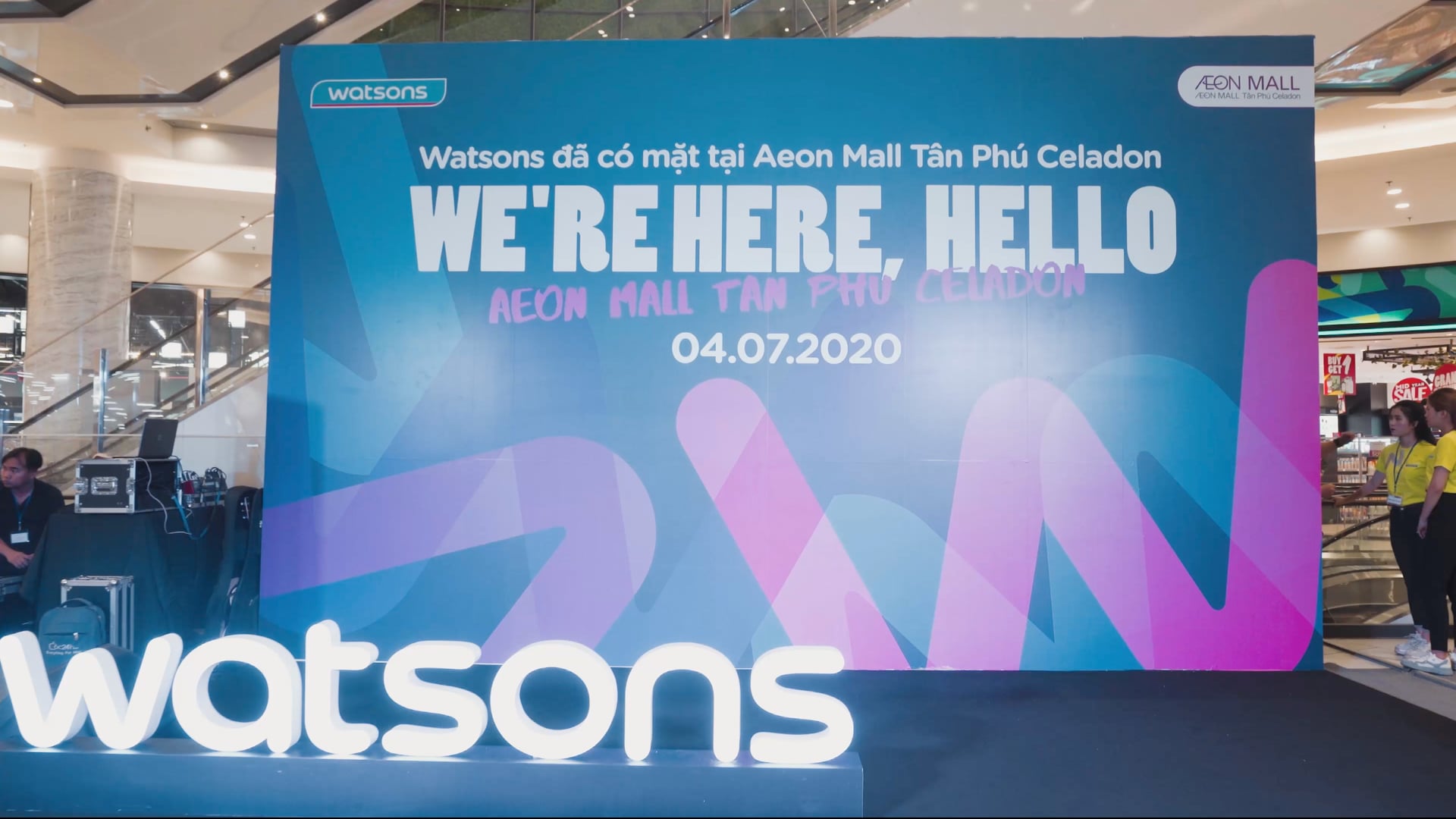 [event] - Watsons oppening - AeonMall