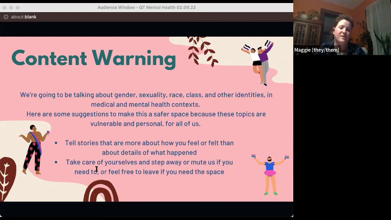 Mental Health & the LGBTQIA+ Community with Maggie Druschel on Vimeo